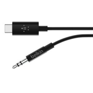 USB-C TO 3.5 MM AUDIO CABLE 6 BLK