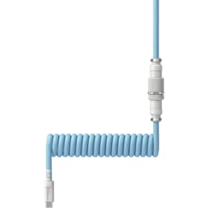 HYPERX USB-C COILED CABLE LIGHT BLUE-WHI