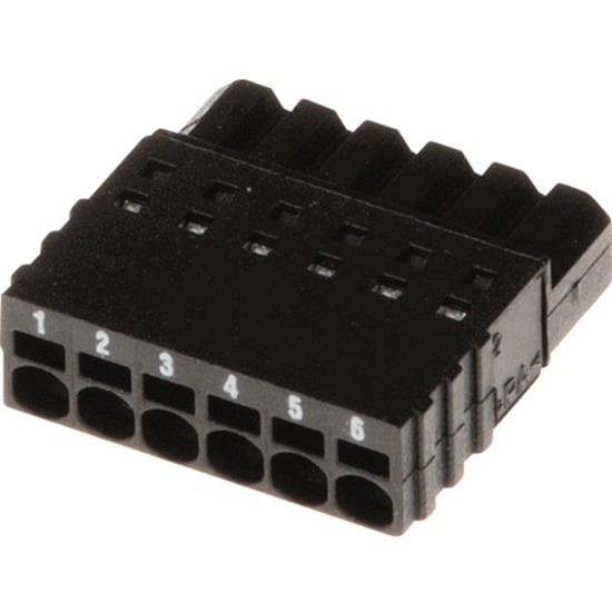 AXIS CONNECTOR A 6P2.5 STR 10PCS