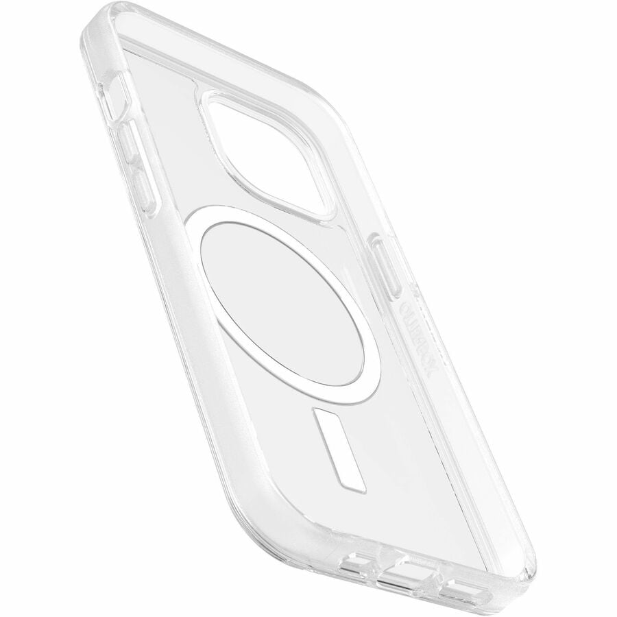 OtterBox Symmetry+ MagSafe Apple iPhone 15 / iPhone 14 / iPhone 13 (6.1') Case Black - (77-92928),Antimicrobial,DROP+ 3X Military Standard,Raised Edge