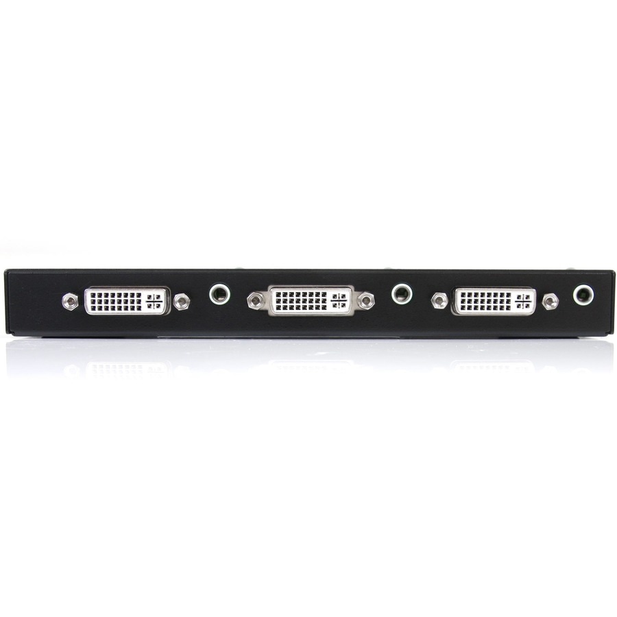 2 Port DVI Video Splitter with Audio