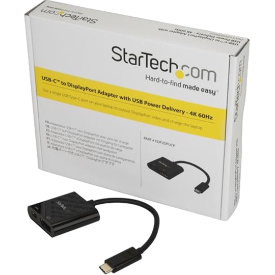 USB C to DisplayPort Adapter with USB PD