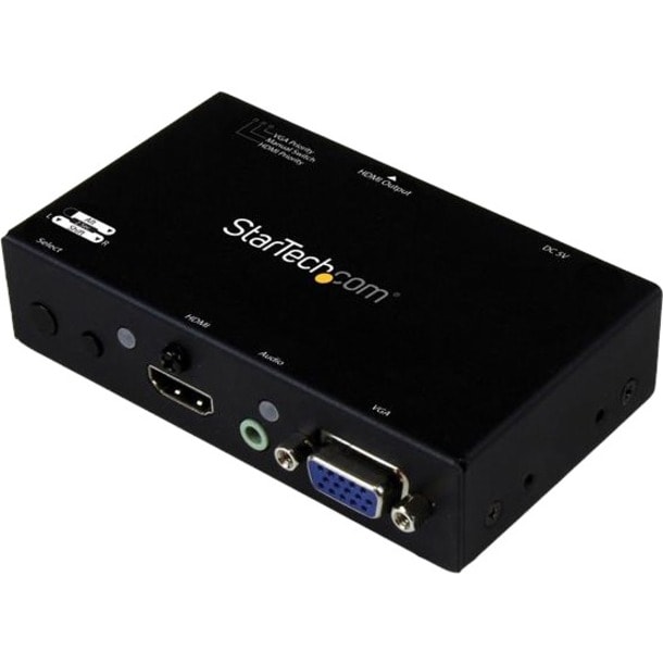 2x1 HDMI + VGA to HDMI Converter Switch