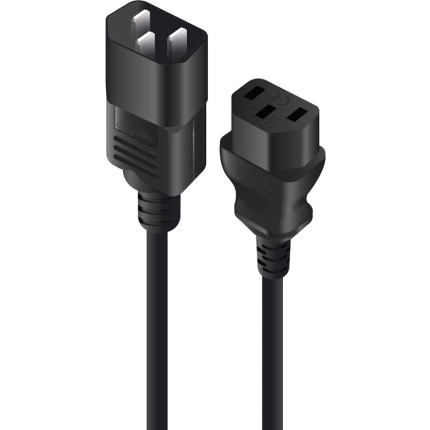 ALOGIC 3M IEC C13 TO IEC C14 COMPUTER PO