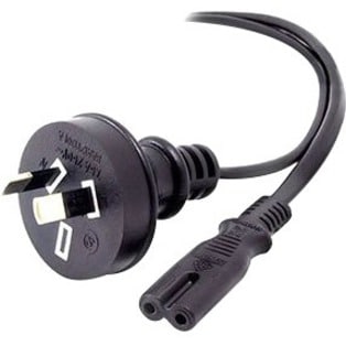 ALOGIC 1M AUS 2 PIN MAINS PLUG TO IEC C7