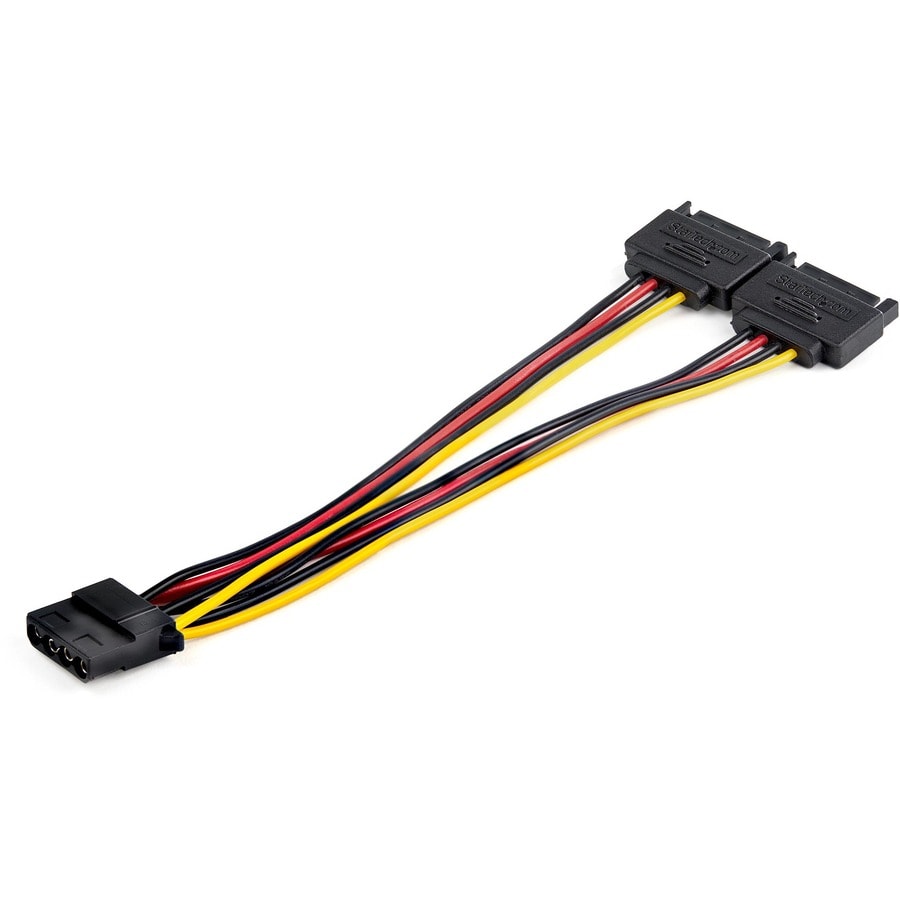 Dual SATA Power to 4-pin Molex Power Ada
