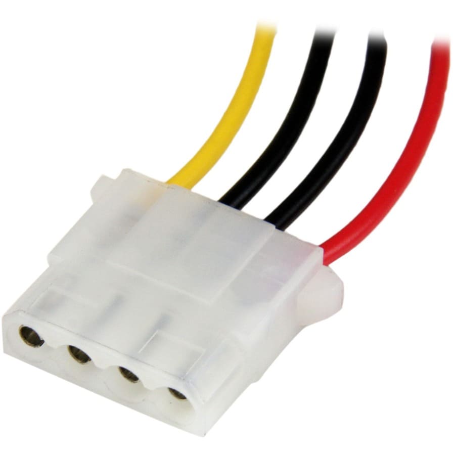 12in Molex LP4 Power Extension Cable M/F