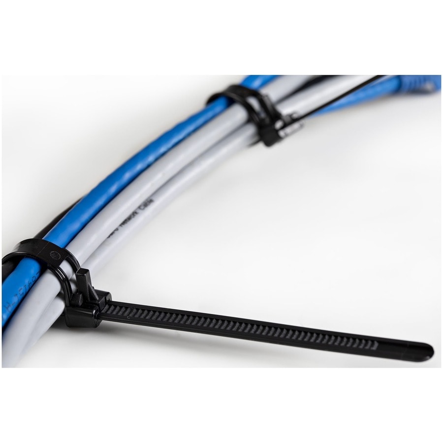 12cm Reusable Cable Ties Nylon 100 Pack