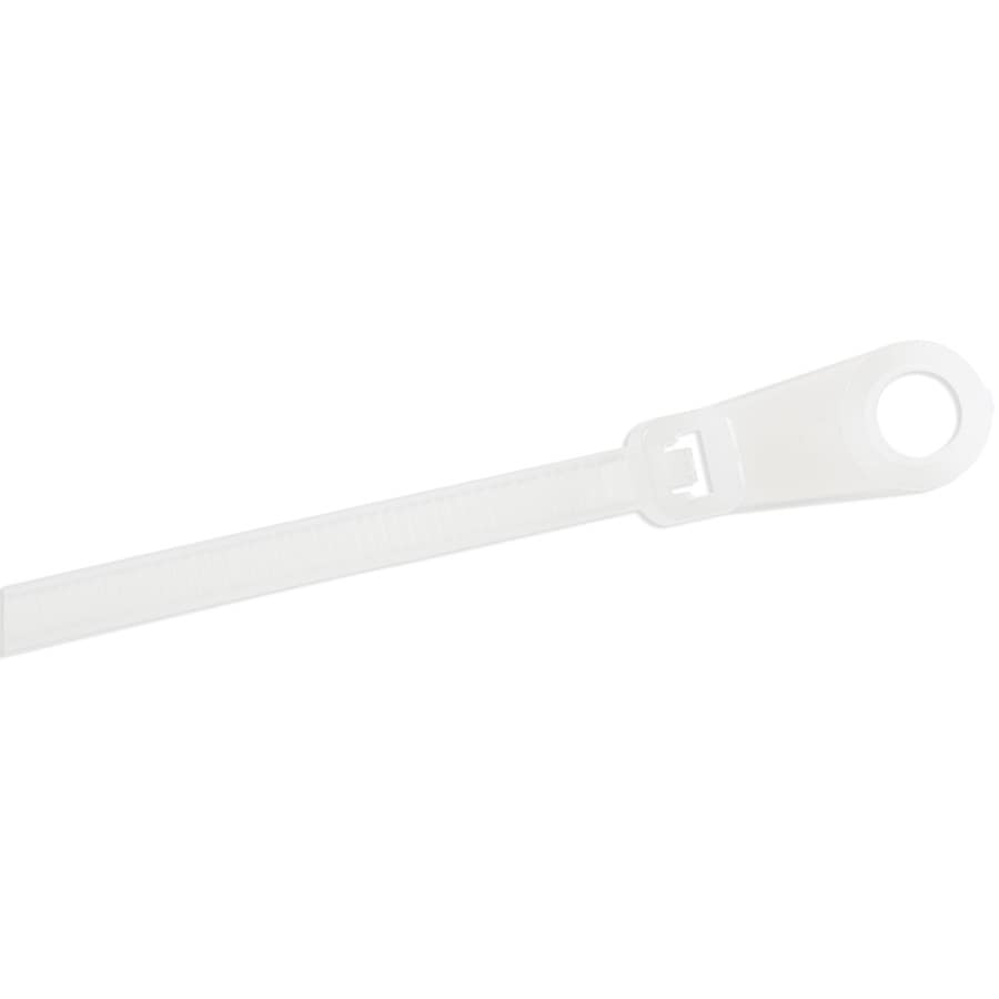 15cm Cable Ties w/ Mounting Hole 100 Pk