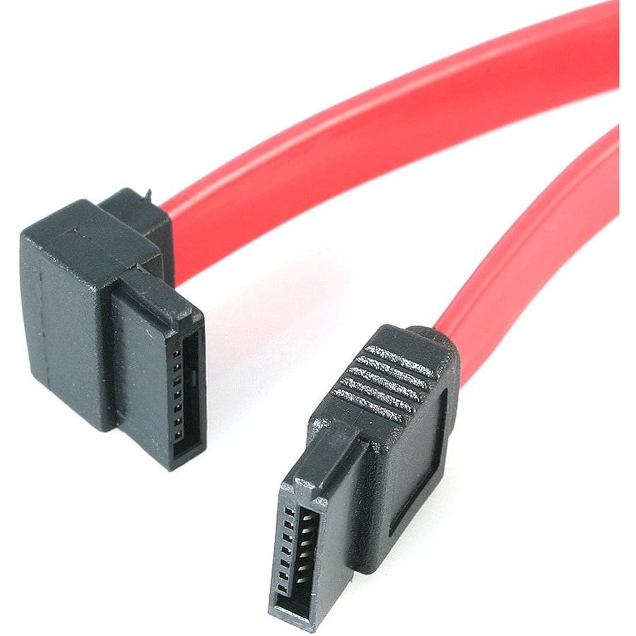 12in SATA to Left Angle SATA Cable