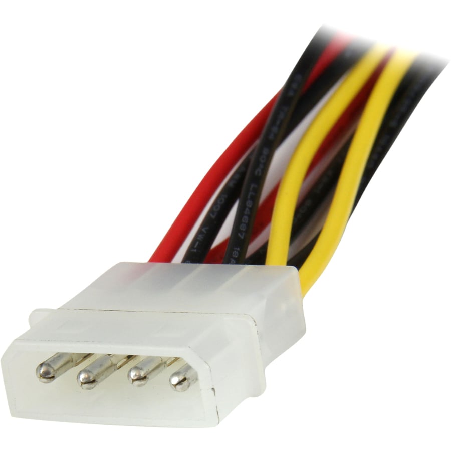 12 LP4 to 2x latching SATA Y Cable