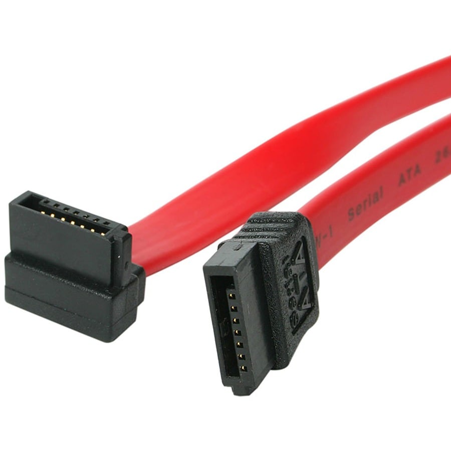 12in SATA to Right Angle SATA Cable
