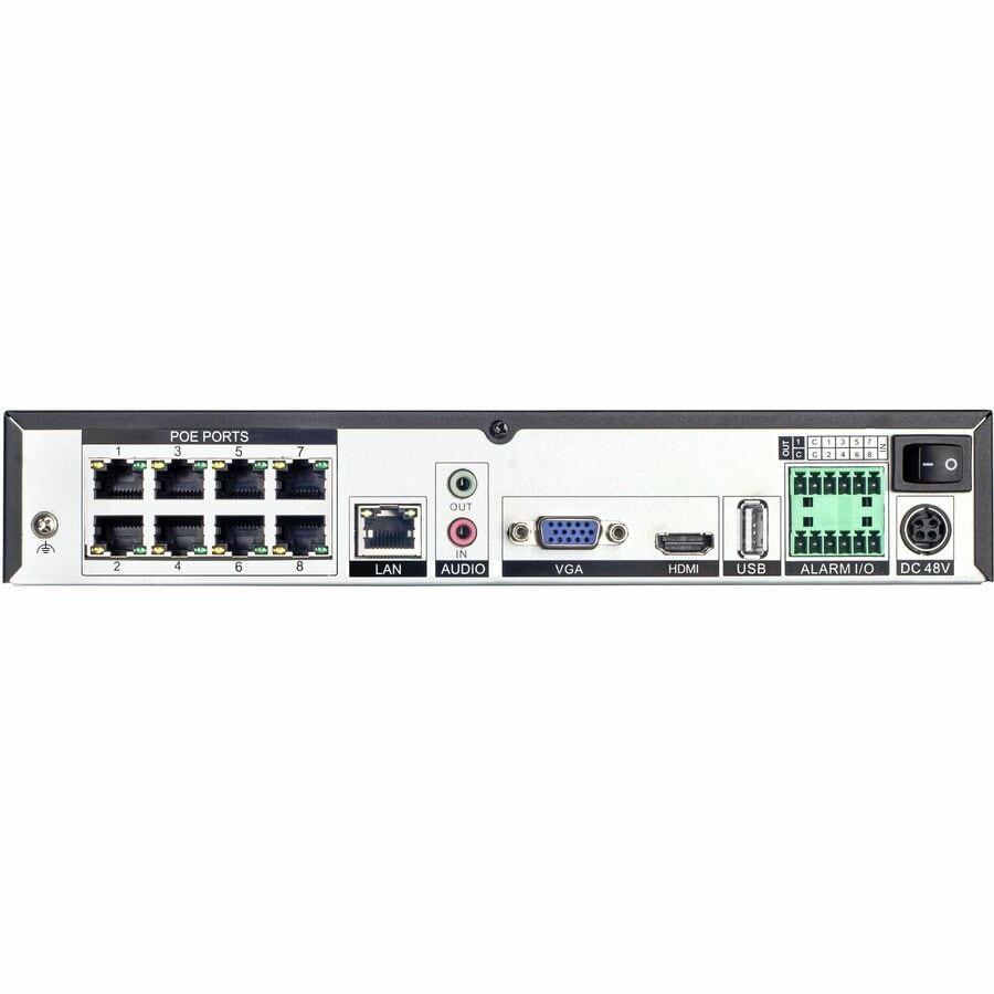 8-CHANNEL H.265 NETWORK VIDEO RECORDER W