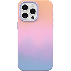 OtterBox Symmetry+ MagSafe Apple iPhone 15 Pro (6.1') Case Soft Sunset (Purple) - (77-93357), Antimicrobial, DROP+ 3X Military Standard, Raised Edges