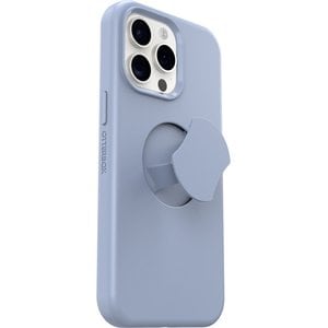OtterBox OtterGrip Symmetry MagSafe Apple iPhone 15 Pro Max (6.7') Case You Do Blue (Blue) - (77-93178), Antimicrobial,DROP+3X Military Standard