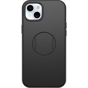 OtterBox OtterGrip Symmetry MagSafe Apple iPhone 15 Plus / iPhone 14 Plus (6.7') Case Black - (77-93152), Antimicrobial,DROP+ 3X Military Standard