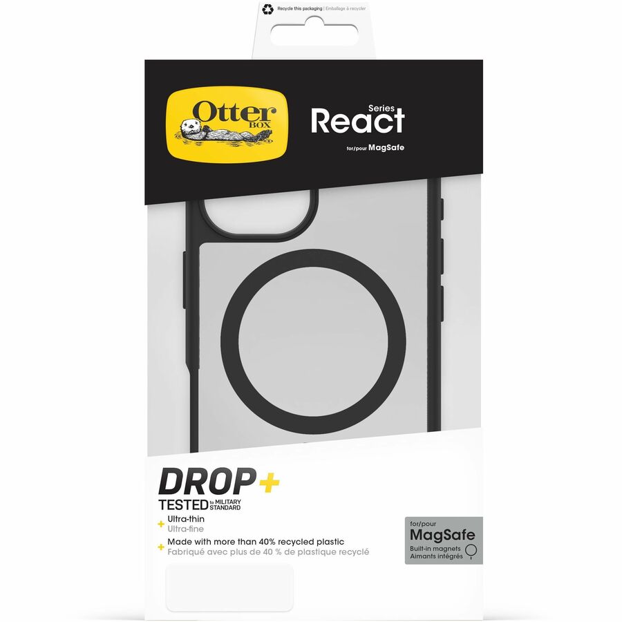 OB React MagSafe Apple Iphone16 Black Cr