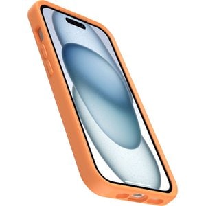 OtterBox Symmetry+ MagSafe Apple iPhone 15 / iPhone 14 / iPhone 13 (6.1') Case Sunstone(Orange) - (77-92940),Antimicrobial, DROP+ 3X Military Standard