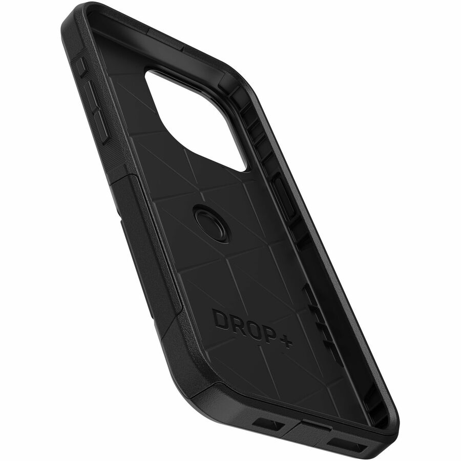 OtterBox Commuter Apple iPhone 15 Pro Max (6.7') Case Black - (77-92589), Antimicrobial,DROP+ 3X Military Standard,Dual-Layer,Raised Edges,Port Covers