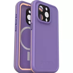 OtterBox Fre MagSafe Apple iPhone 15 Pro (6.1') Case Rule of Plum (Purple) - (77-93407), DROP+ 5X Military Standard,2M WaterProof