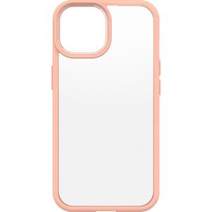 OtterBox React Apple iPhone 15 (6.1') Case Peach Perfect (Peach) - (77-92813), Antimicrobial,DROP+ Military Standard,Raised Edges,Hard Case,Soft Grip