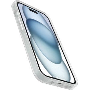 OtterBox Symmetry+ MagSafe Apple iPhone 15 / iPhone 14 / iPhone 13 (6.1') Case Stardust (Clear Glitter) - (77-93117), DROP+ 3X Military Standard