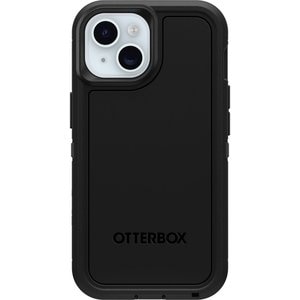 OtterBox Defender XT MagSafe Apple iPhone 15 / iPhone 14 / iPhone 13 (6.1') Case Black - (77-92971), DROP+ 5X Military Standard, Multi-Layer