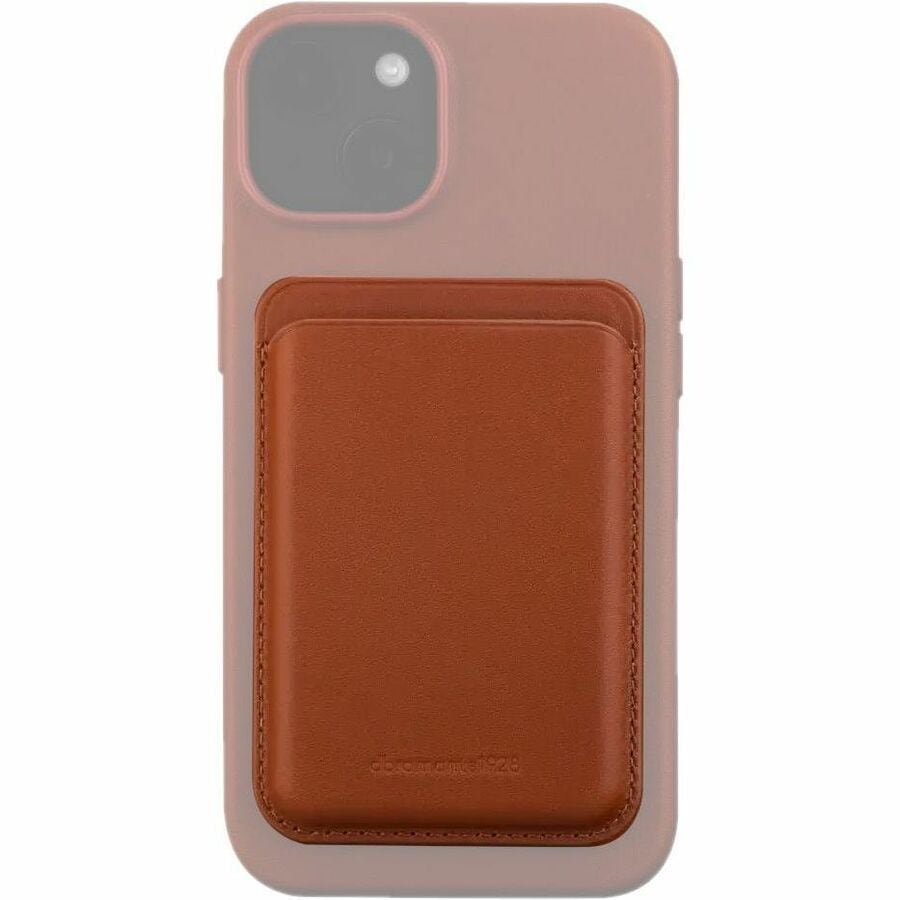 LEATHER WALLET WITH MAGSAFE - TAN