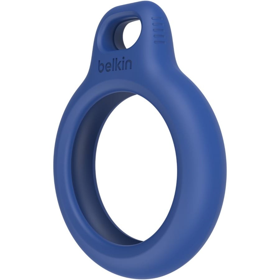 SECURE HOLDER KEYRING FOR AIRTAG - BLUE