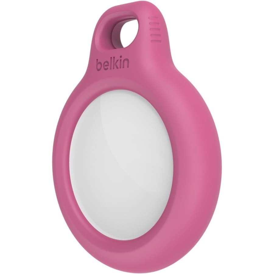 SECURE HOLDER KEYRING FOR AIRTAG - PINK