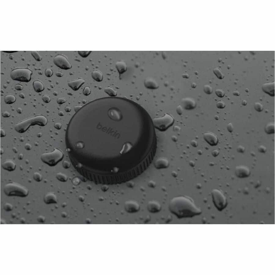 WATERPROOF SECURE HOLDER AIRTAG BLACK