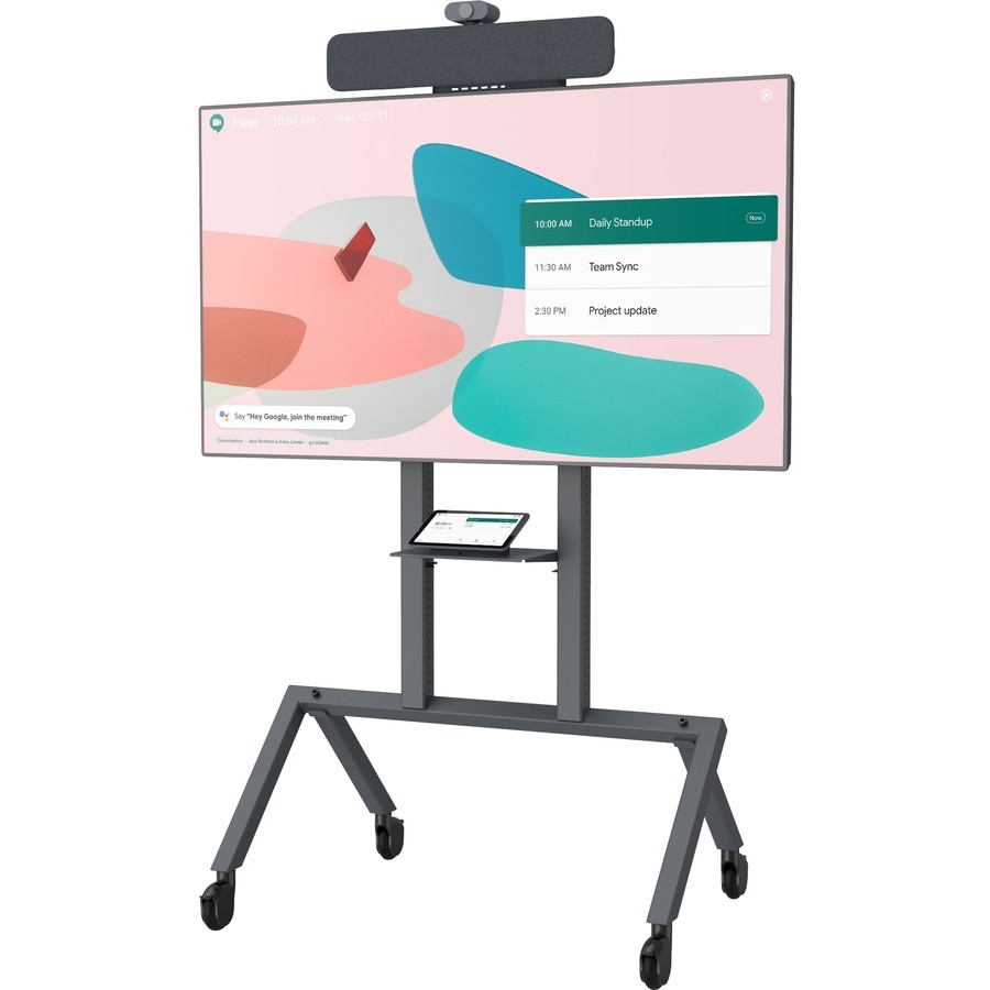 HECKLER AV CART FOR GOOGLEMEET ROOMKIT