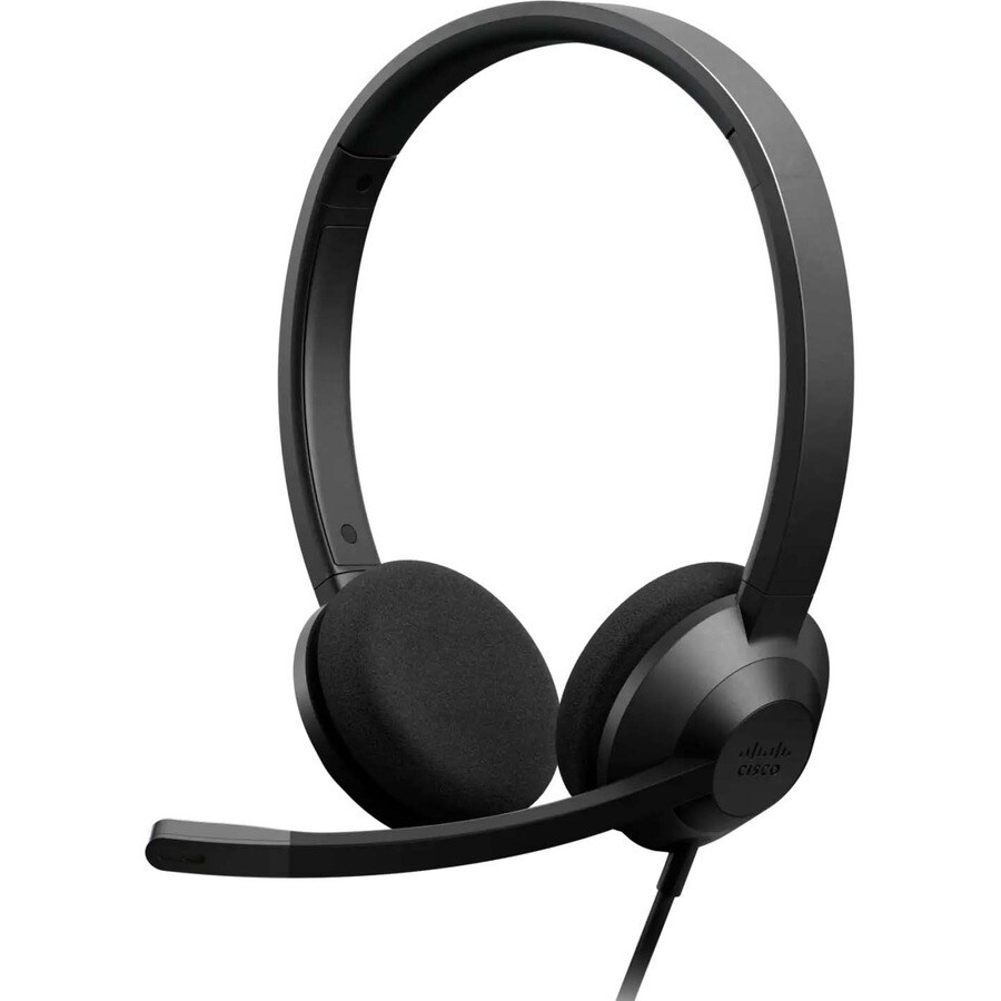 Headset 322 Wired Dual On-Ear Carbon
