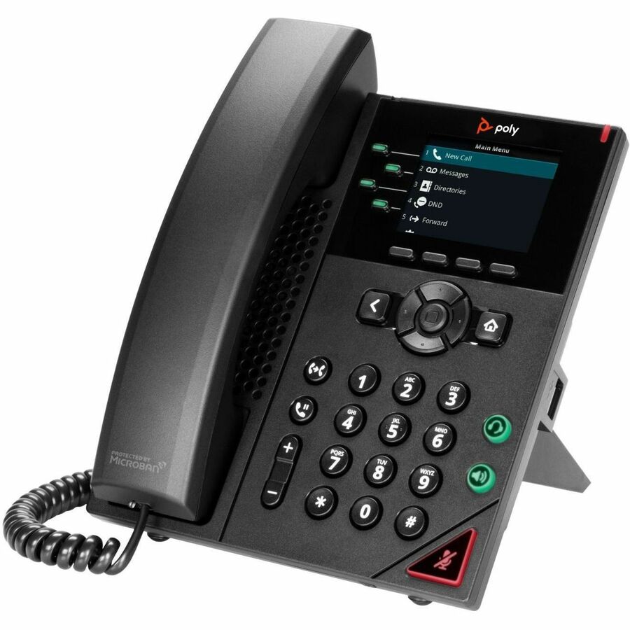 HP POLY VVX 250 4-LINE IP PHONE