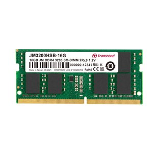16GB JM DDR4 3200MHZ SO-DIMM 2RX8 1GX8 C