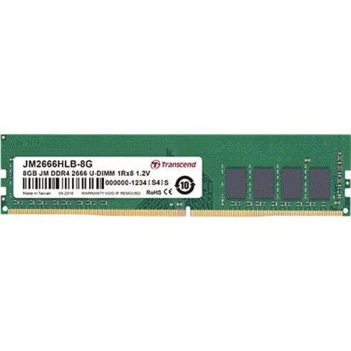 8GB JM DDR4 2666 U-DIMM 1RX8 1GX8 CL19