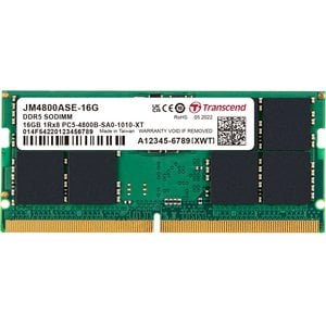 16GB JM DDR5 4800 SO-DIMM 1RX8 2GX8 CL40
