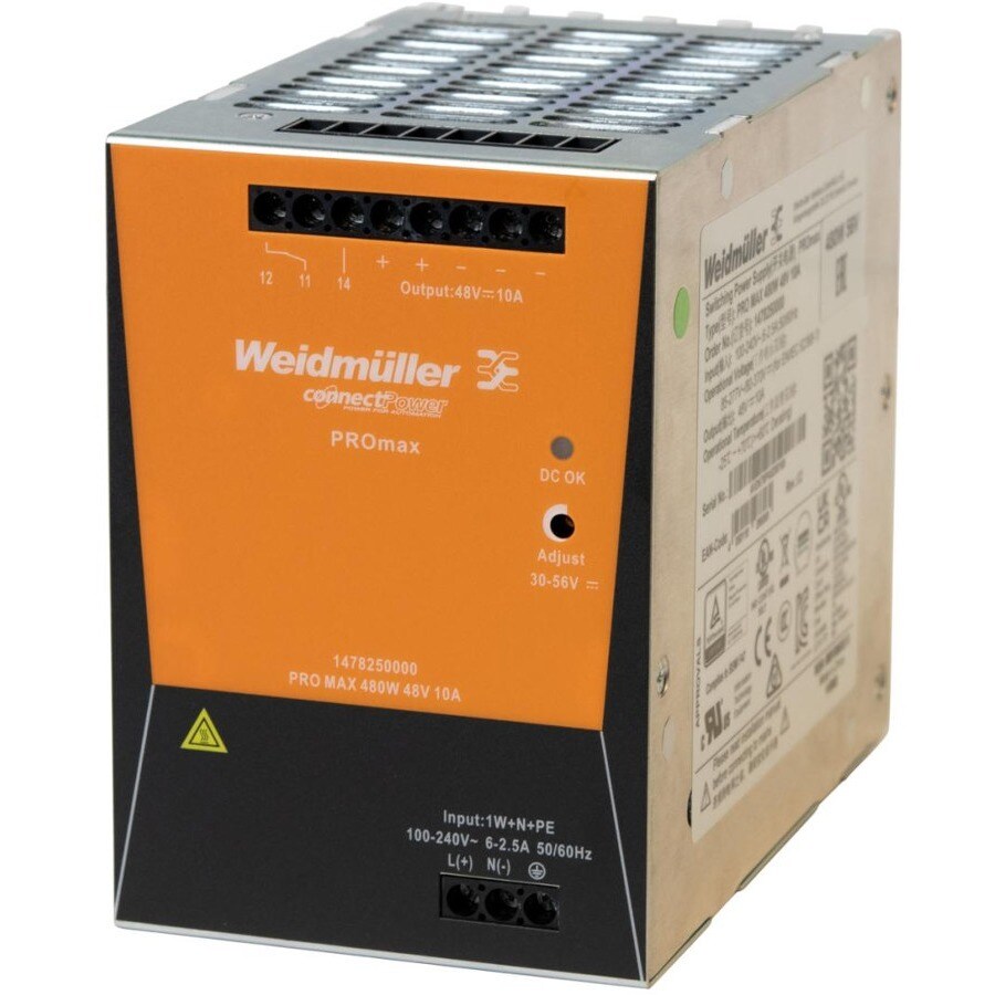 Power supply for D8208-R Industrial PoE+