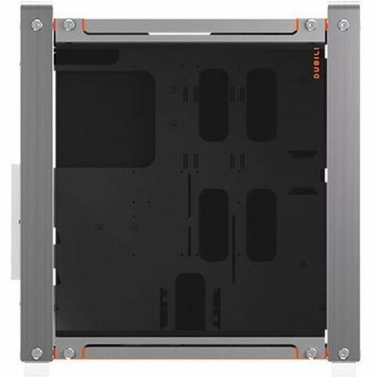 DUBILI FULL TOWER CASE - GREY/ORANGE