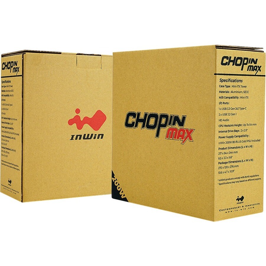 INWIN CHOPIN MAX MINI ITX WITH 200W PSU