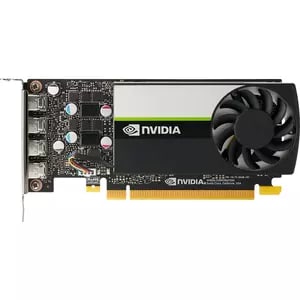NVIDIA T1000 4GB 4mDP GFXw/2 mDPtoDPAdpt