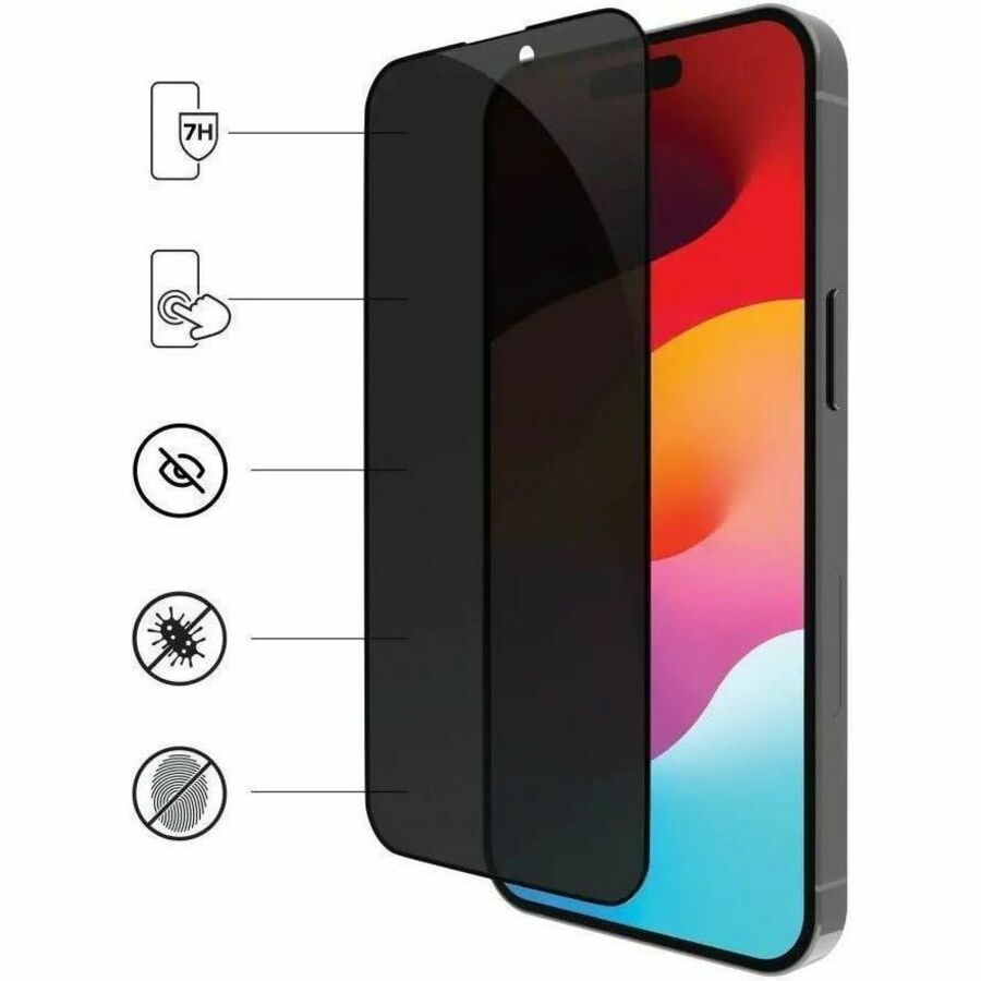 ECO-SHIELD - IPHONE 15 - PRIVACY