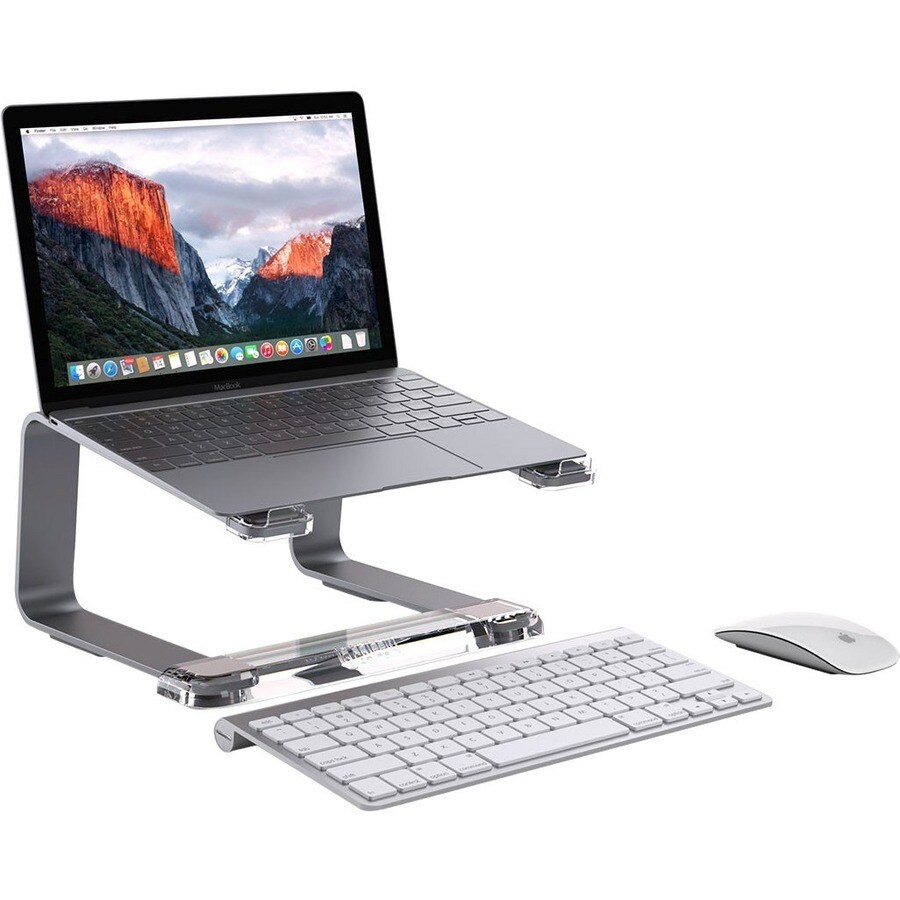 ELEVATOR NOTEBOOK STAND SPACE GREY