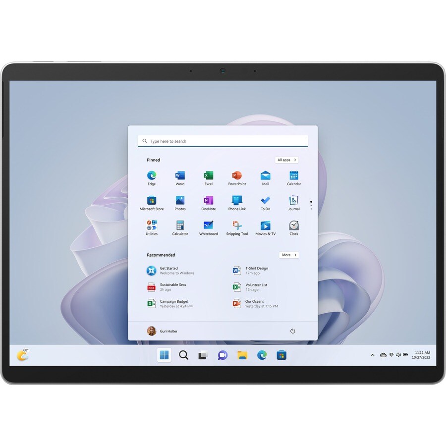 SURFACE PRO 9 I5/8/256 PLAT W10P