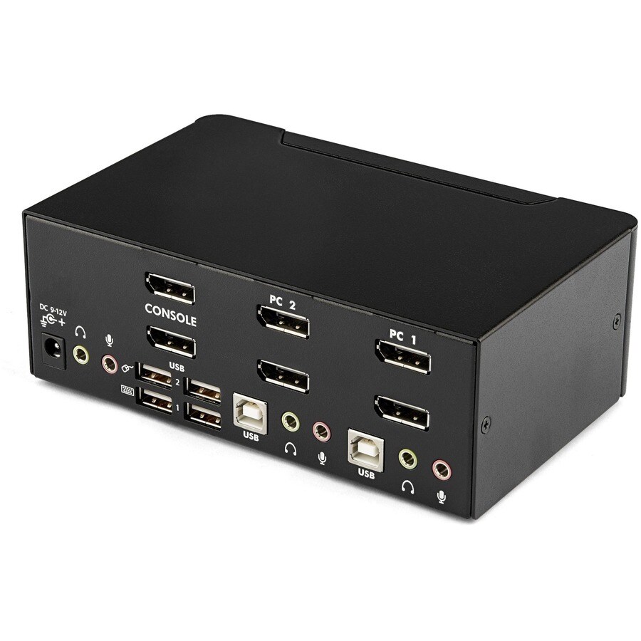 2 Port Dual DisplayPort USB KVM Switch