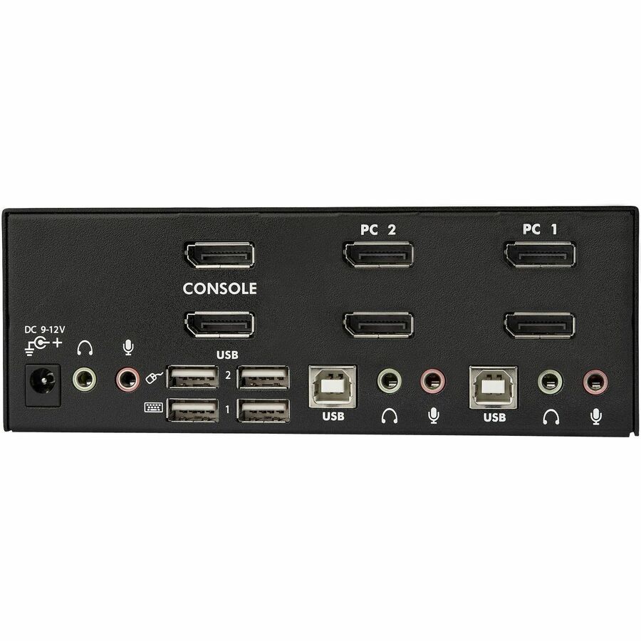 2 Port DisplayPort Dual-Monitor KVM - 4K