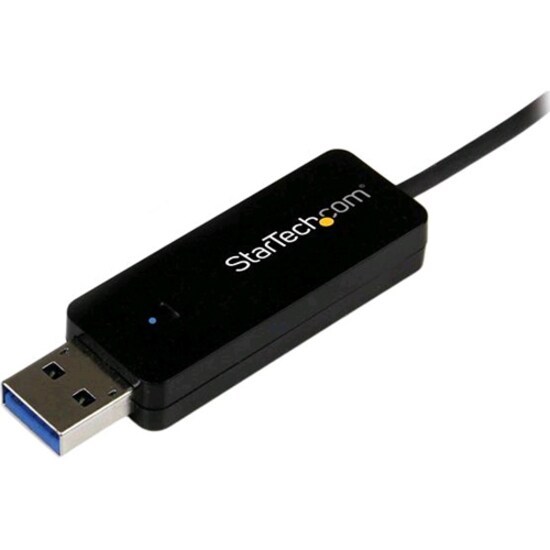 2 Port USB 3 KVM Switch w/ File Transfer