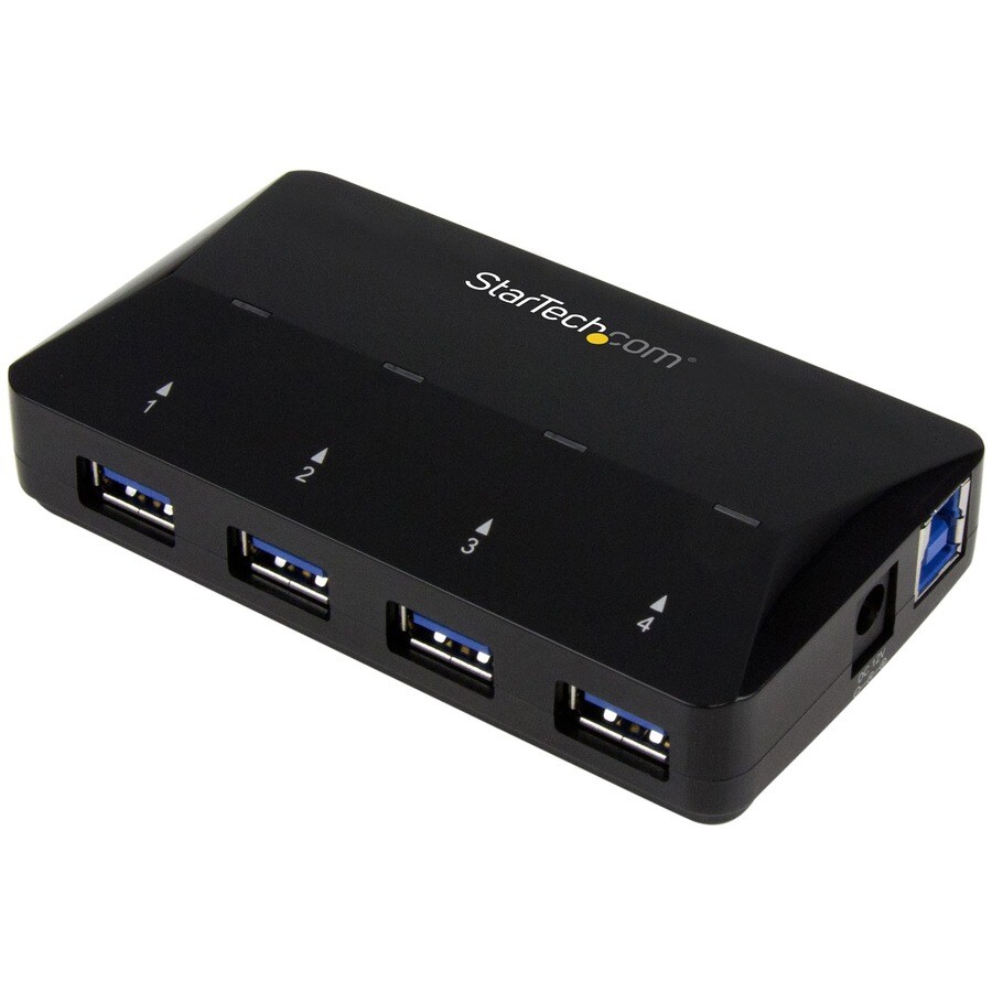 4-Port USB 3.0 Hub plus 2.4A Charge Port