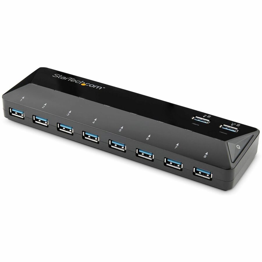 10-PORT USB 3 0 HUB W CHARGE SYNC PORTS