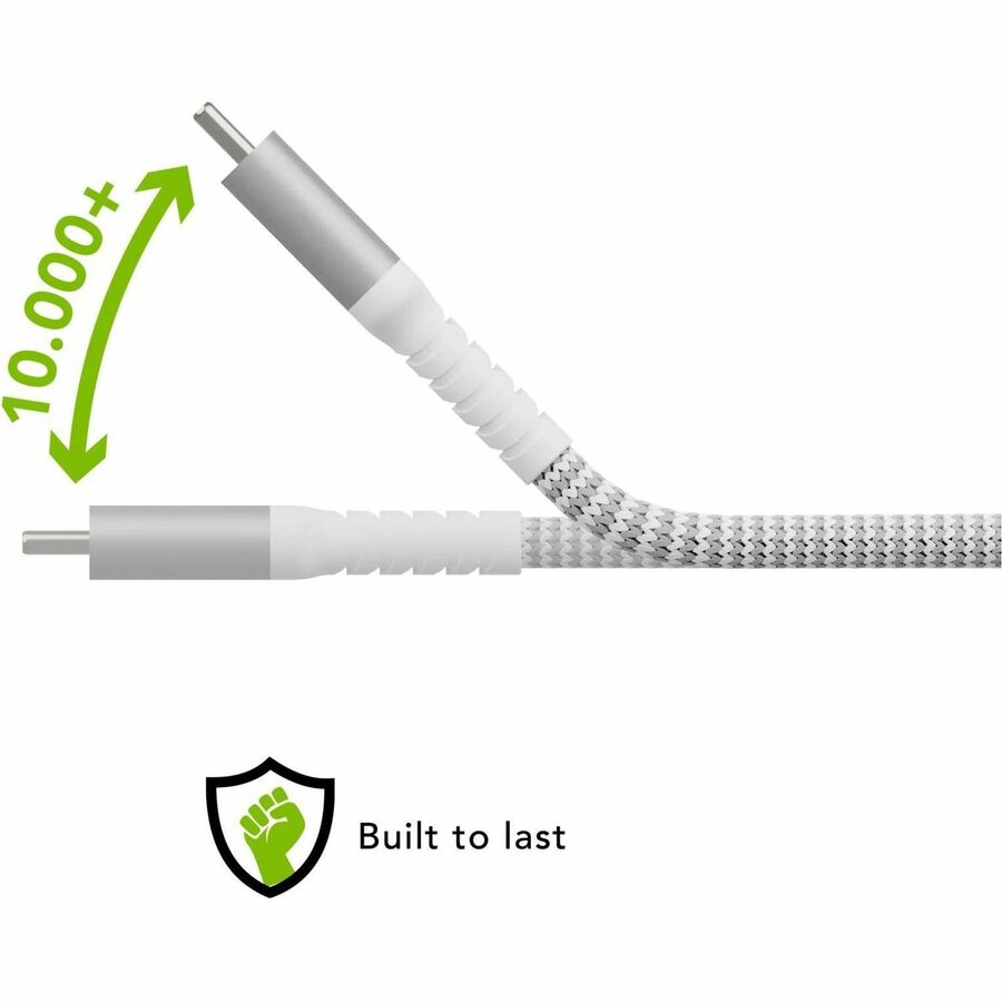 BRD CABLE 1.2M USB-C TO USB-C 100W - W
